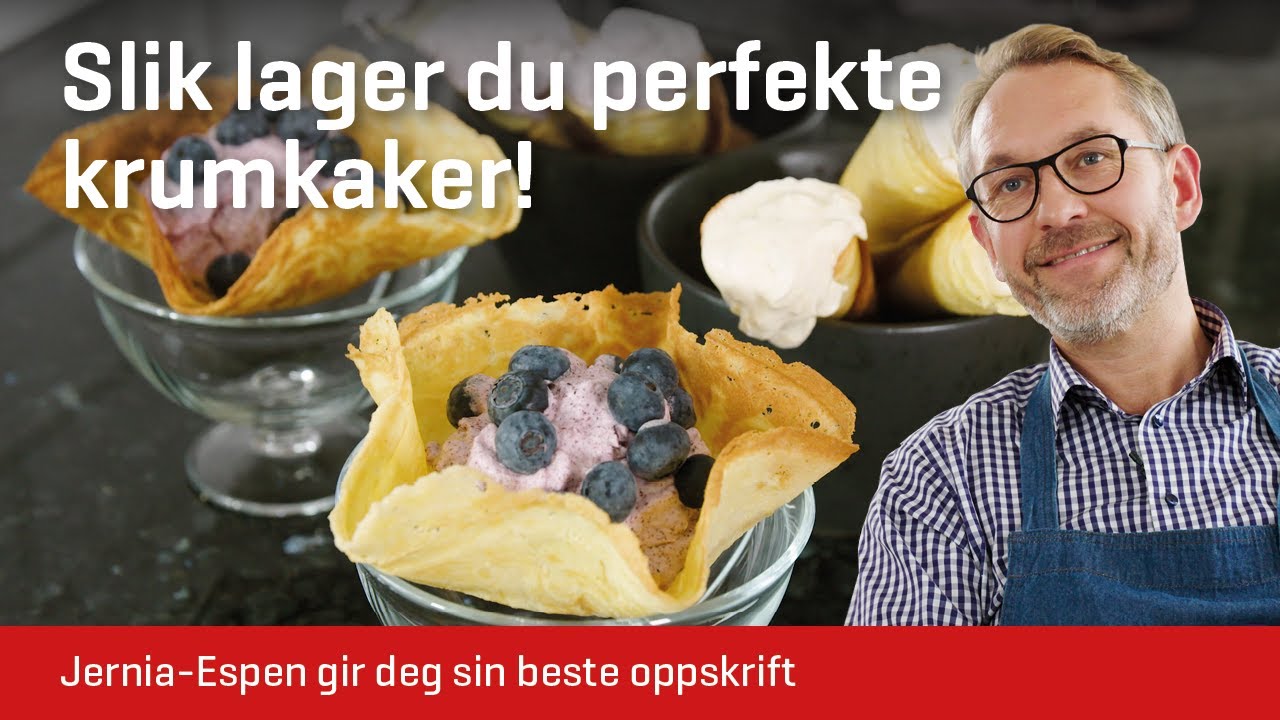 Krumkaker med det lille ekstra