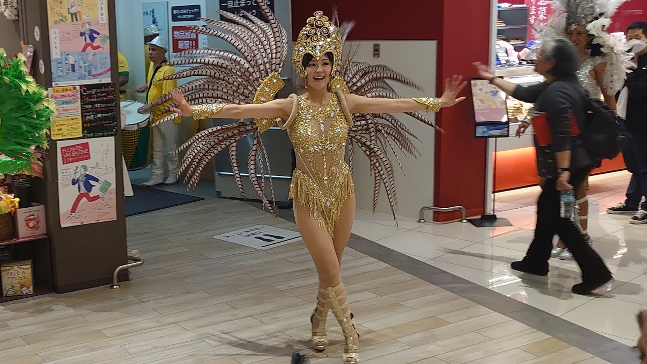 サンバフェスティバル  イオンモール豊川 2024.2.10 #Tamilyn #Brasilidade