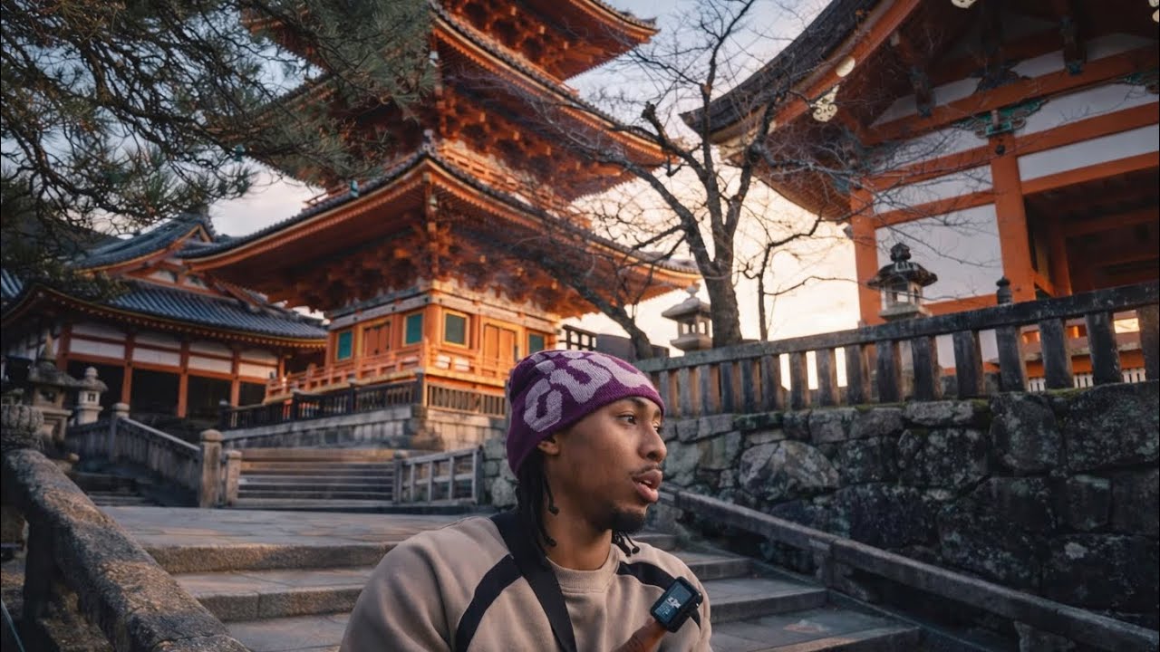 quiet day alone in kyoto