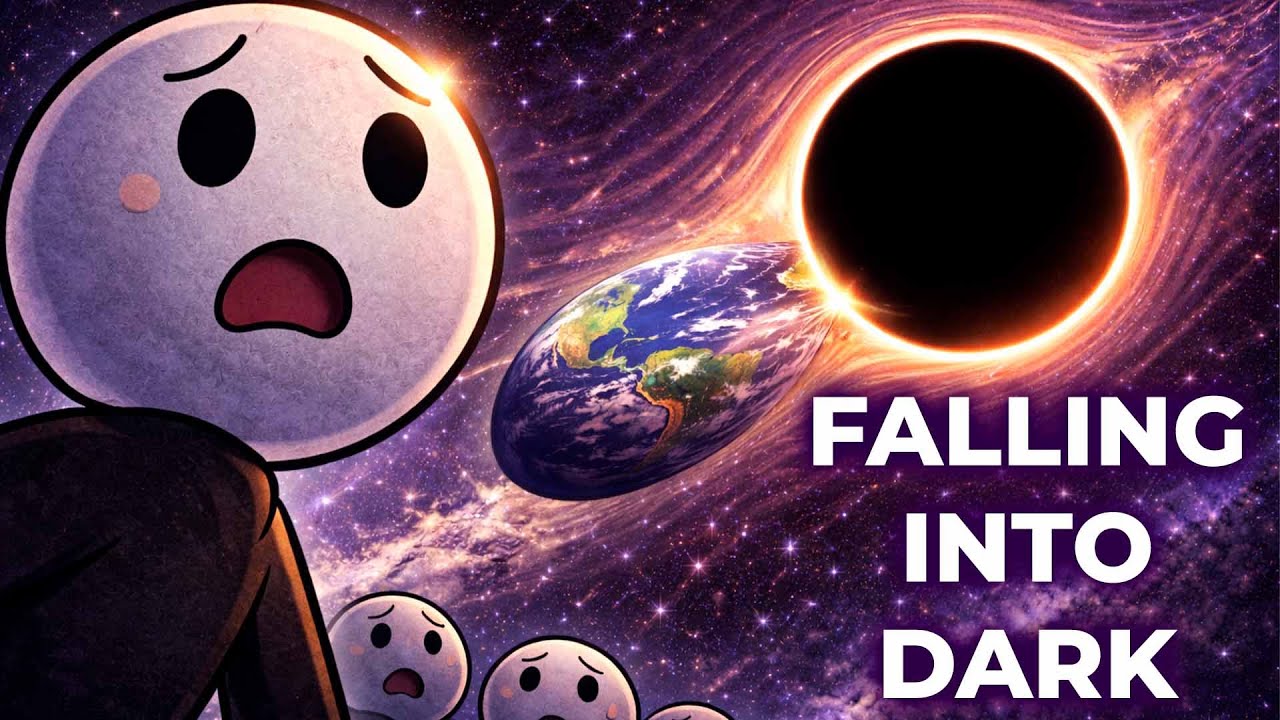What If Earth Fell Into a Black Hole (Scientifically Inspired Scenario)