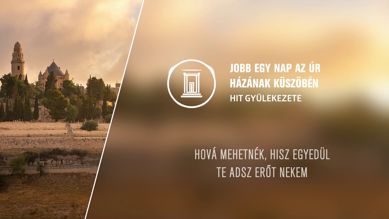 Jobb egy nap az Úr házának küszöbén