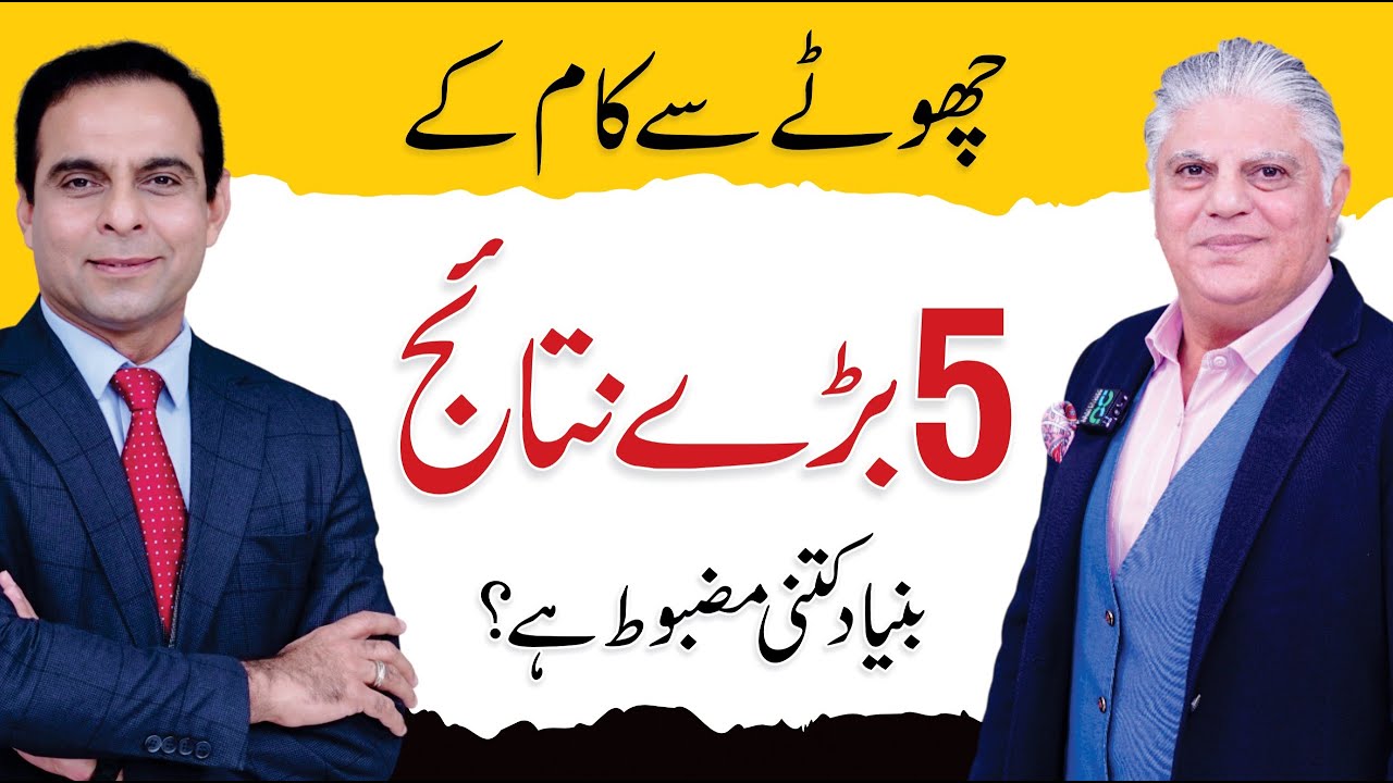 5 Steps to Achieve Anything - Tiny Efforts, Big Results | QAS with Kamran Saeed