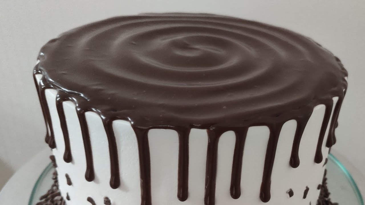 BOLO VITRINE COM GANACHE | APRENDA FAZER UM BOLO VITRINE | LORENA GONTIJO