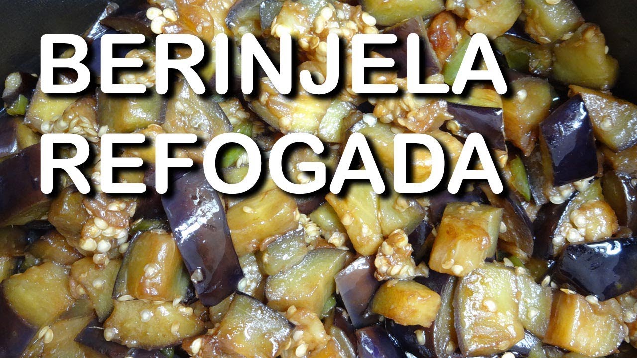 Berinjela refogada | Receitas por Fran Dutra