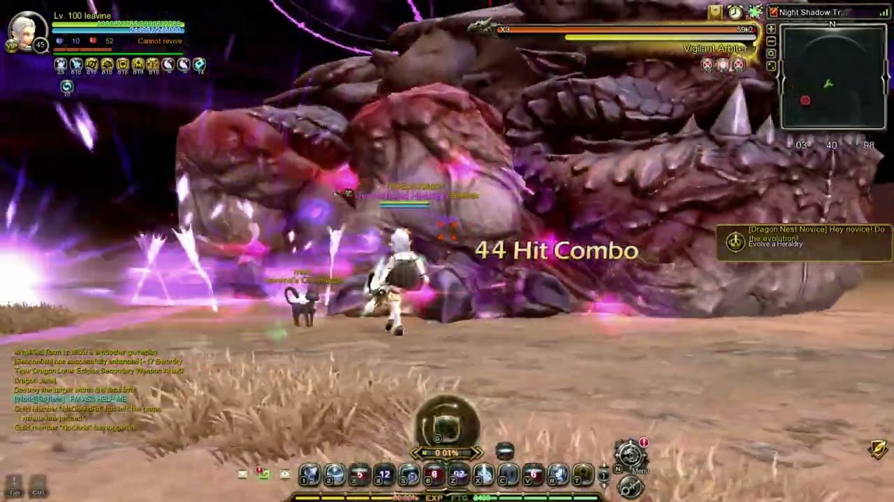 [DN SEA] Night Shadow Training Ground Dimension 1F