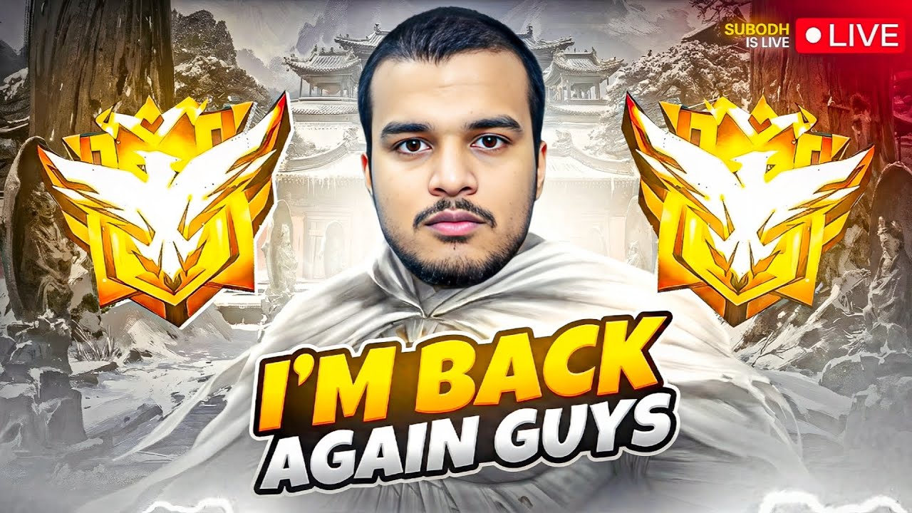 CS RANK PUSH AGAINST MATCHMAKERS AND HACKERS 🤯 SUBODH IS LIVE 🔴 #freefire  #freefirelive #live