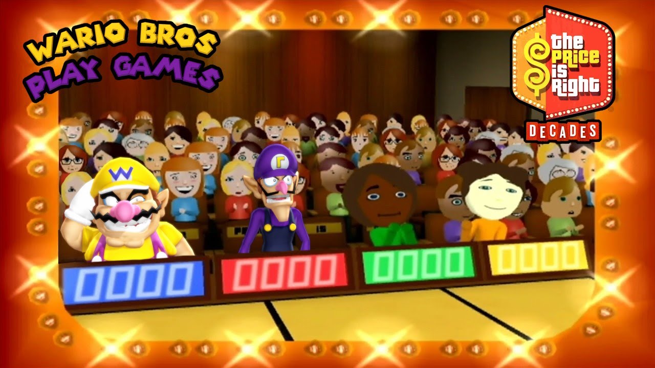 Wario Bros Play Games: The Price is Right: Decades (Wii) #1