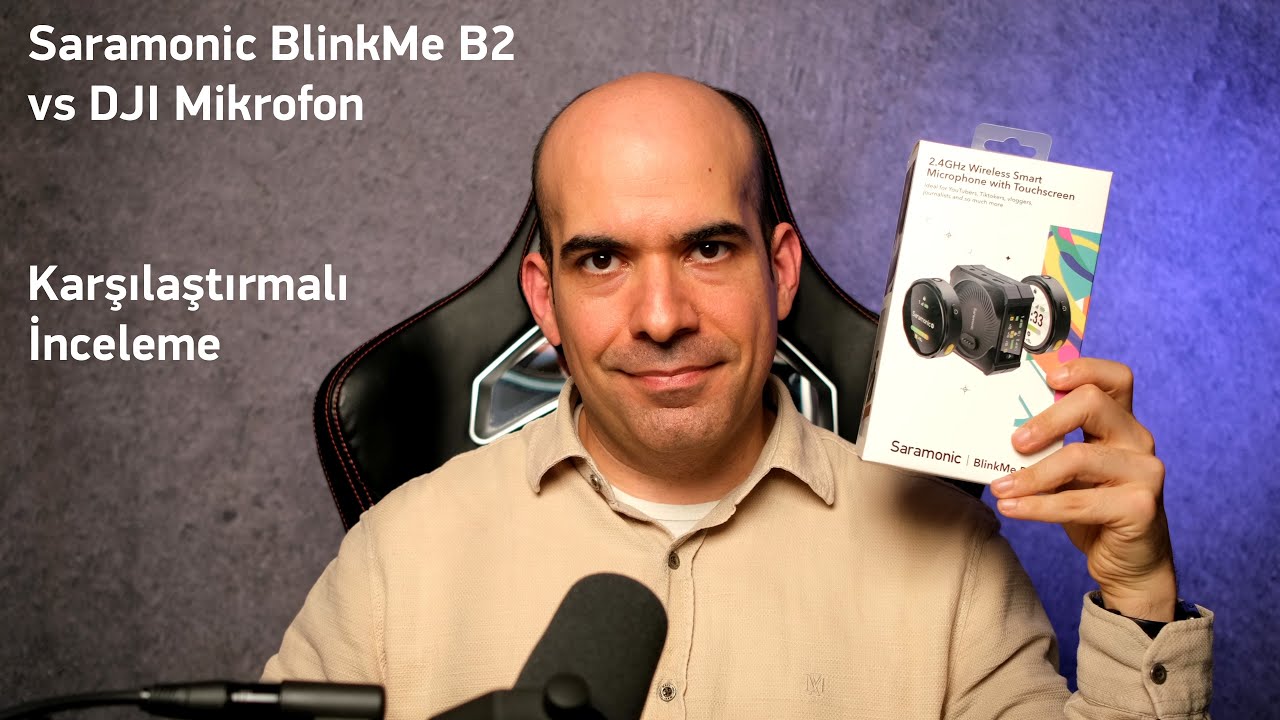 Saramonic BlinkMe B2 İncelemesi ve DJI ile Karşılaştırma!