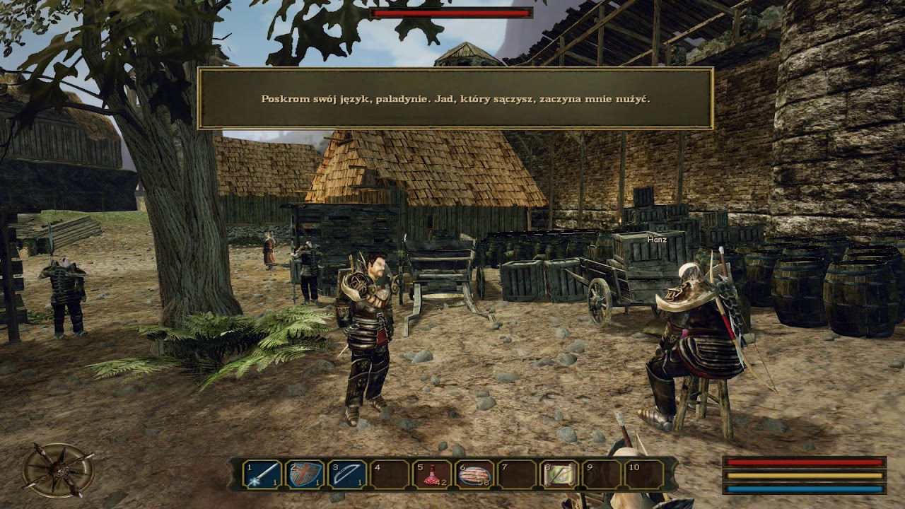 Gothic 3 Zmierzch Bogów Rozmowa z Hanzem