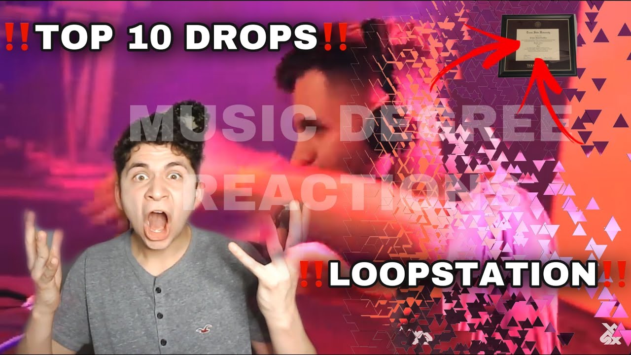 Top 10 DROPS of Grand Beatbox Battle LOOPSTATION! YOOOOOO! MUSIC DEGREE REACTIONS!
