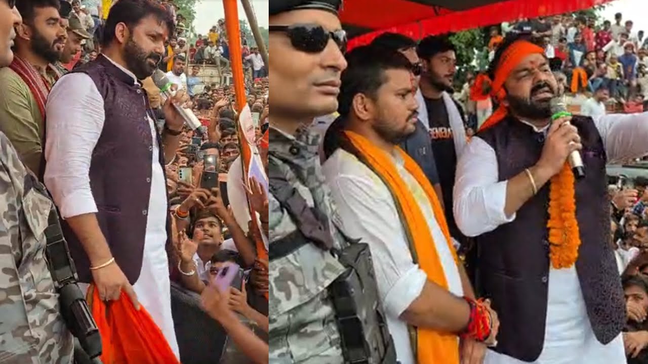 Live Full Video देखिए पवन सिंह कैसे बिहार के शाहपुर विधानसभा में दहाड़े Pawan Singh Chunav Prachar