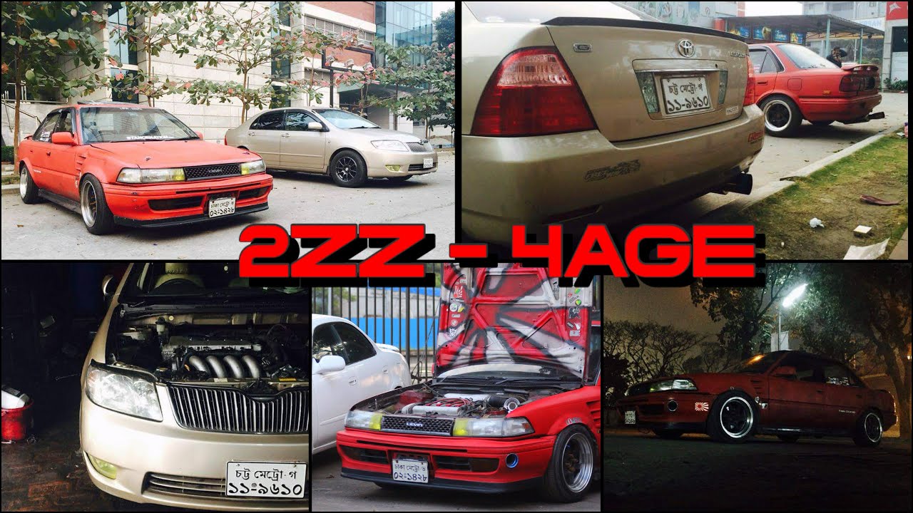 2zzge vvtl-i corolla  & 4a-ge silvertop ae91