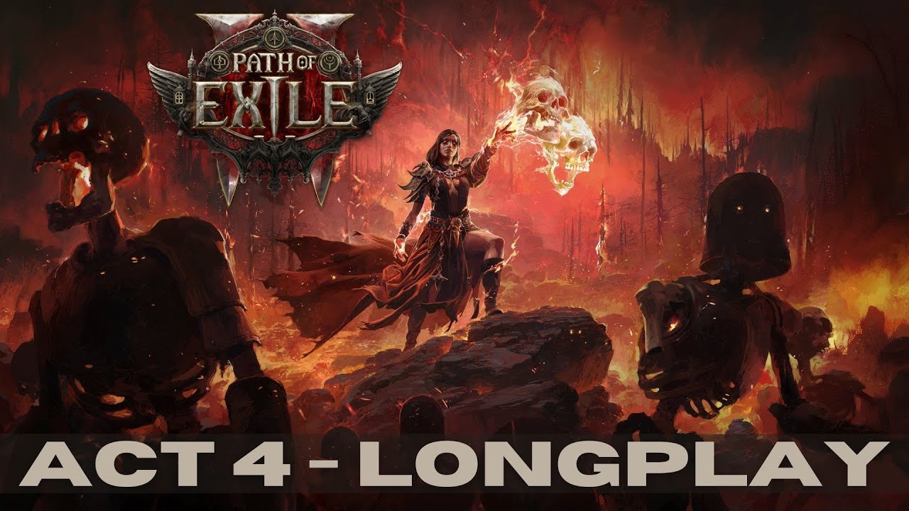 Path of Exile 2 &ndash; Witch Infernalist Minion Act 4 Longplay Playthrough (No Commentary)