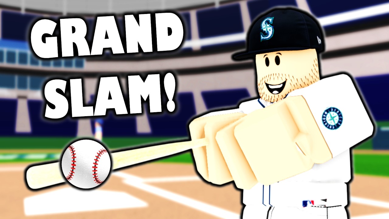 Cal Raleigh Hits a GRAND SLAM in Roblox HCBB!