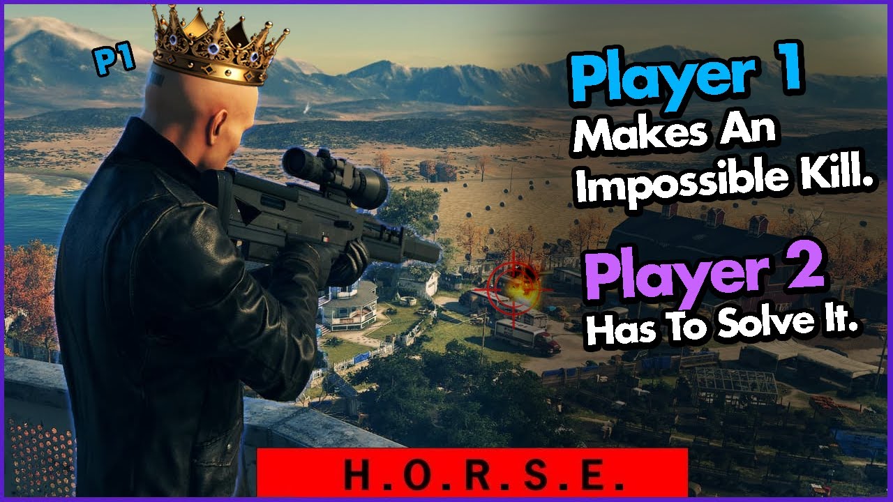 ФИНАЛ HITMAN H.O.R.S.E. (при участии 3 спидраннеров)