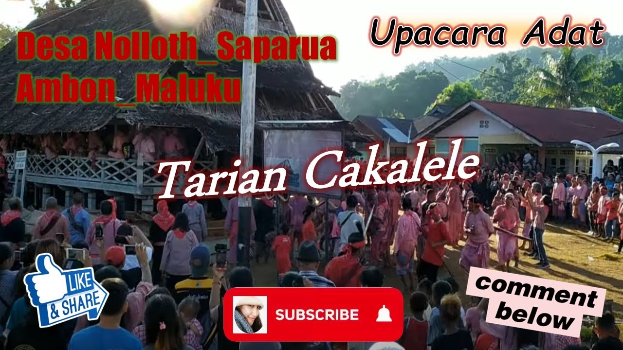 Tarian Cakalele - Upacara Penutupan Rumah Adat (Baileo) di Nolloth Saparua Ambon || LVLog