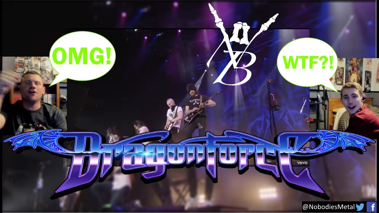 HOW DID HIS GUITAR JUST DO THAT?! OMG!!! FURY OF THE STORM (DRAGONFORCE)(REACTION!!!)