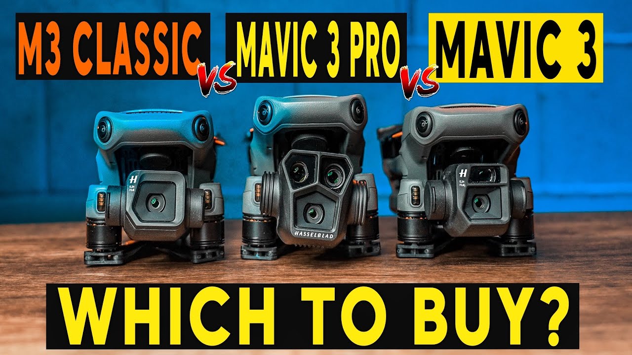 DJI Mavic 3 Pro против Mavic 3 против Mavic 3 Classic | ПОЛНОЕ СРАВНЕНИЕ