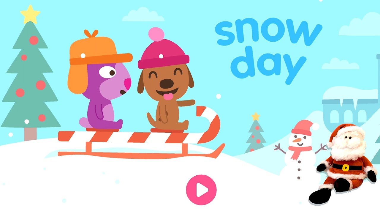 Sago Mini | Snow Day #3 Christmas Tune (Android Gameplay) | Cute Little Games