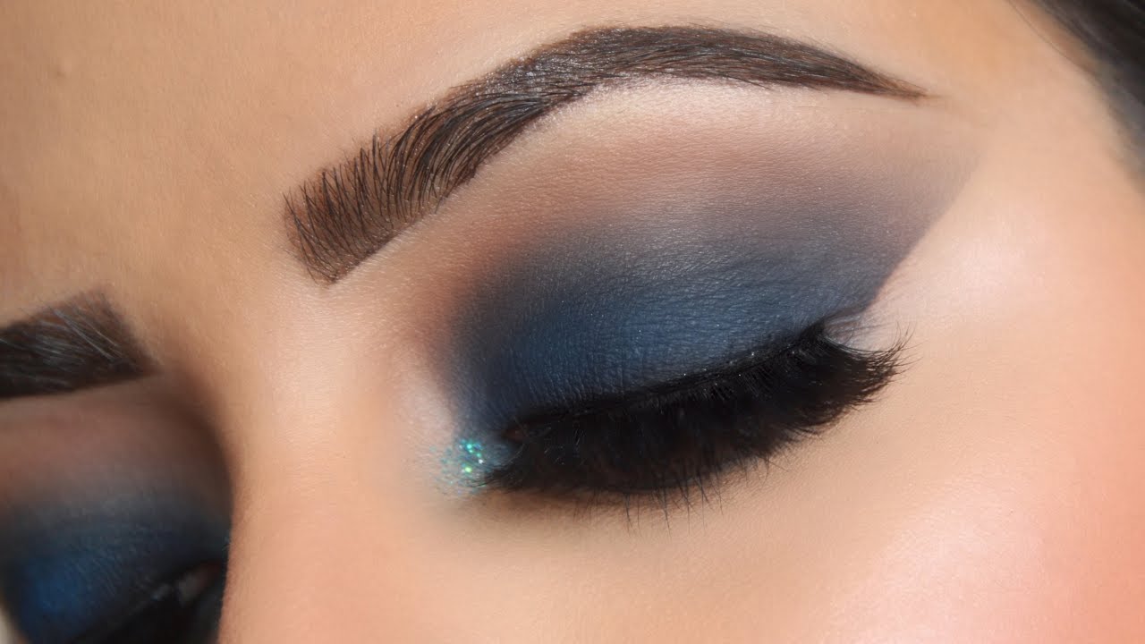 Easy Dark blue Smokey Eyes (हिन्दी ) | Deepti Ghai Sharma