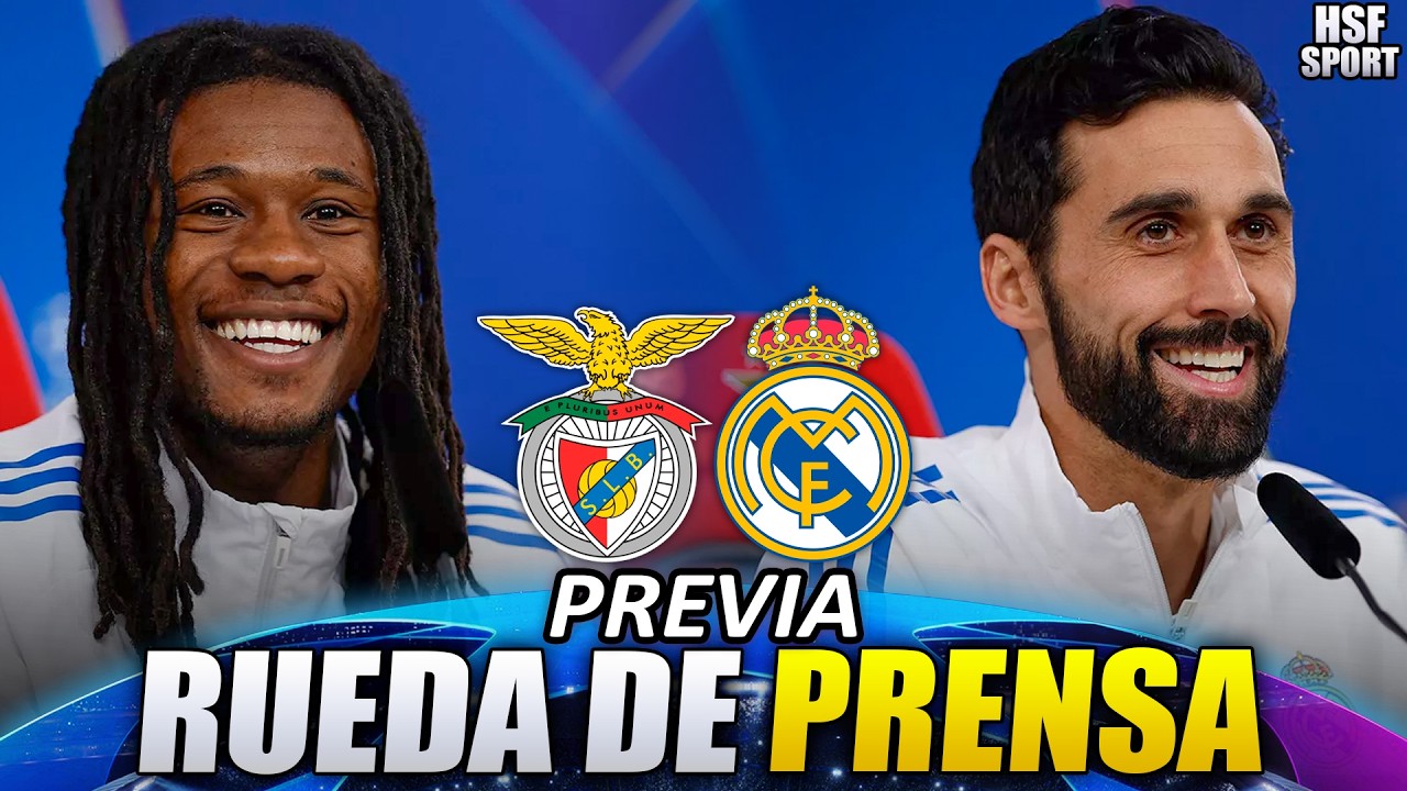 🔴 Rueda de prensa de EDUARDO CAMAVINGA y ALVARO ARBELOA previa BENFICA vs REAL MADRID | HSF Sport
