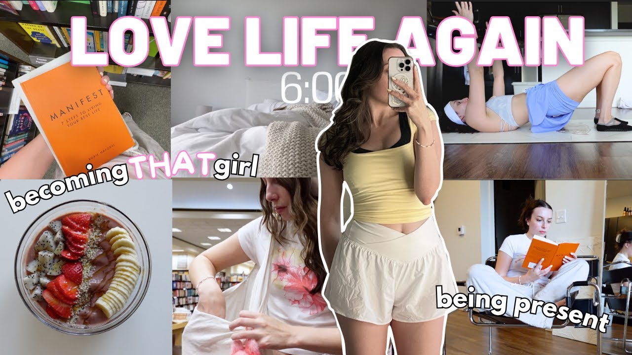 How To Romanticize Your Life 🌸 | Becoming THAT GIRL with Slow Mornings, Journaling, & Self Care