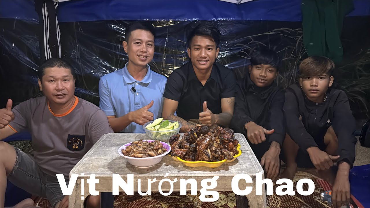 Cùng Team Y Điêu Ngủ Suối Làm Món Vịt Nướng Chao
