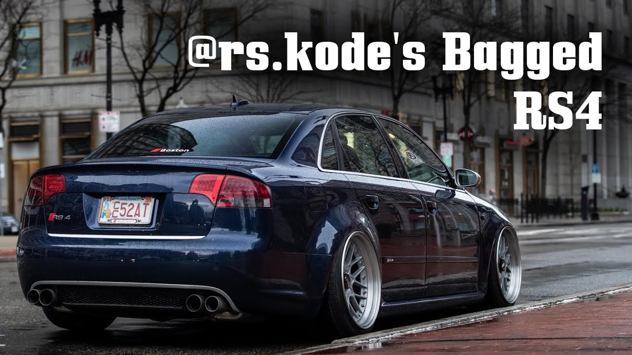John's Bagged RS4 on BBS RSii | Feature Video