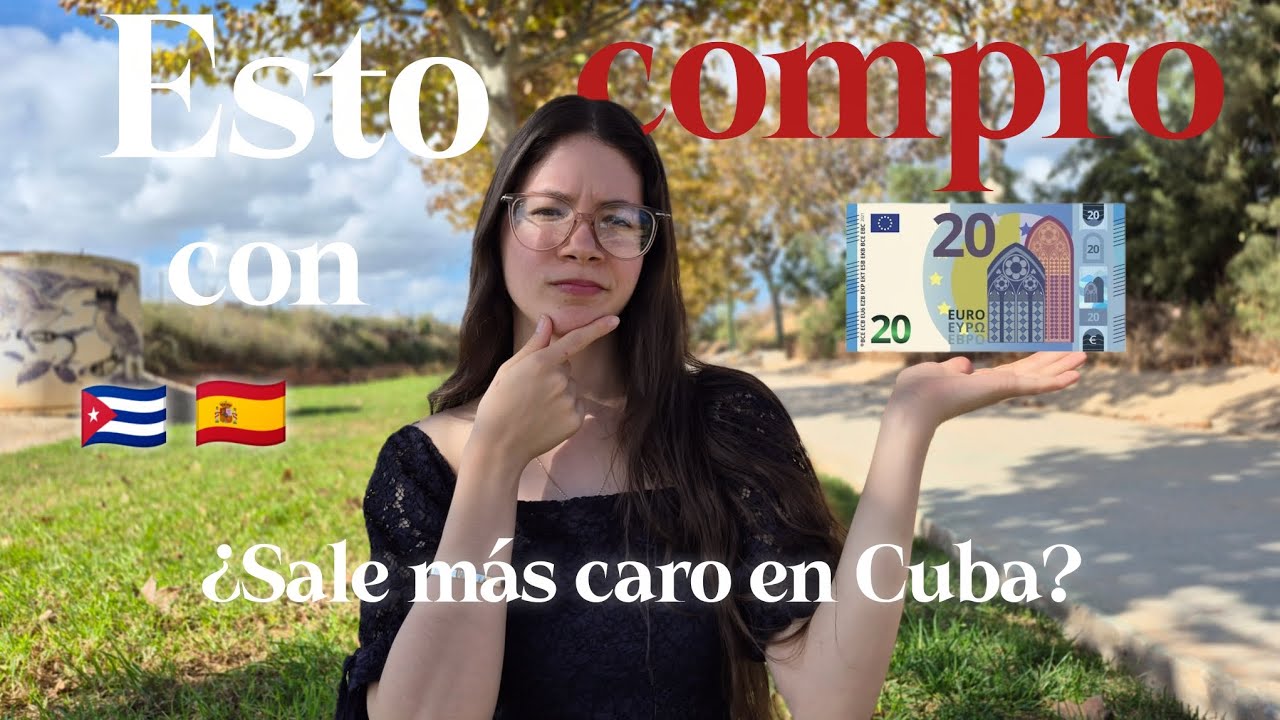 PRIMERA vez en Mercadona | Comprando con 20€ | En Cuba gasto el doble 😢🇨🇺🇪🇸