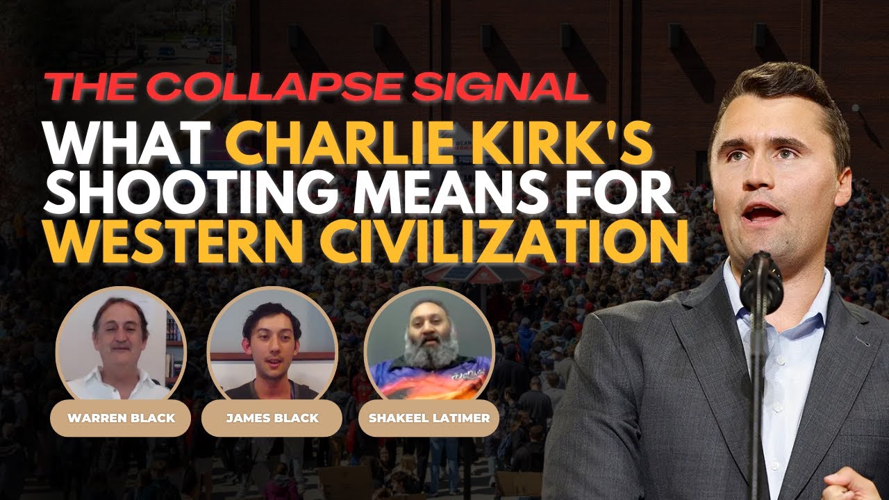 The Collapse Signal: What Charlie Kirk's Shooting Means for Western Civilization