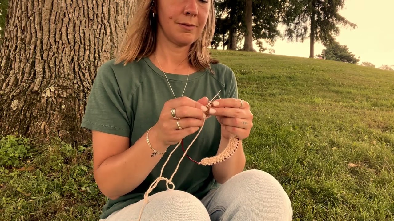Knititations: Grounding + Breath ~ a knitting meditation