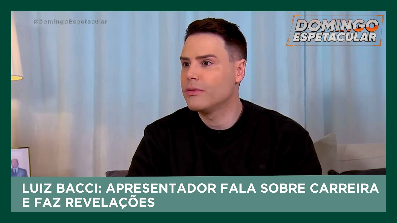 Luiz Bacci mostra novo apartamento de luxo e faz revelações sobre vida e carreira