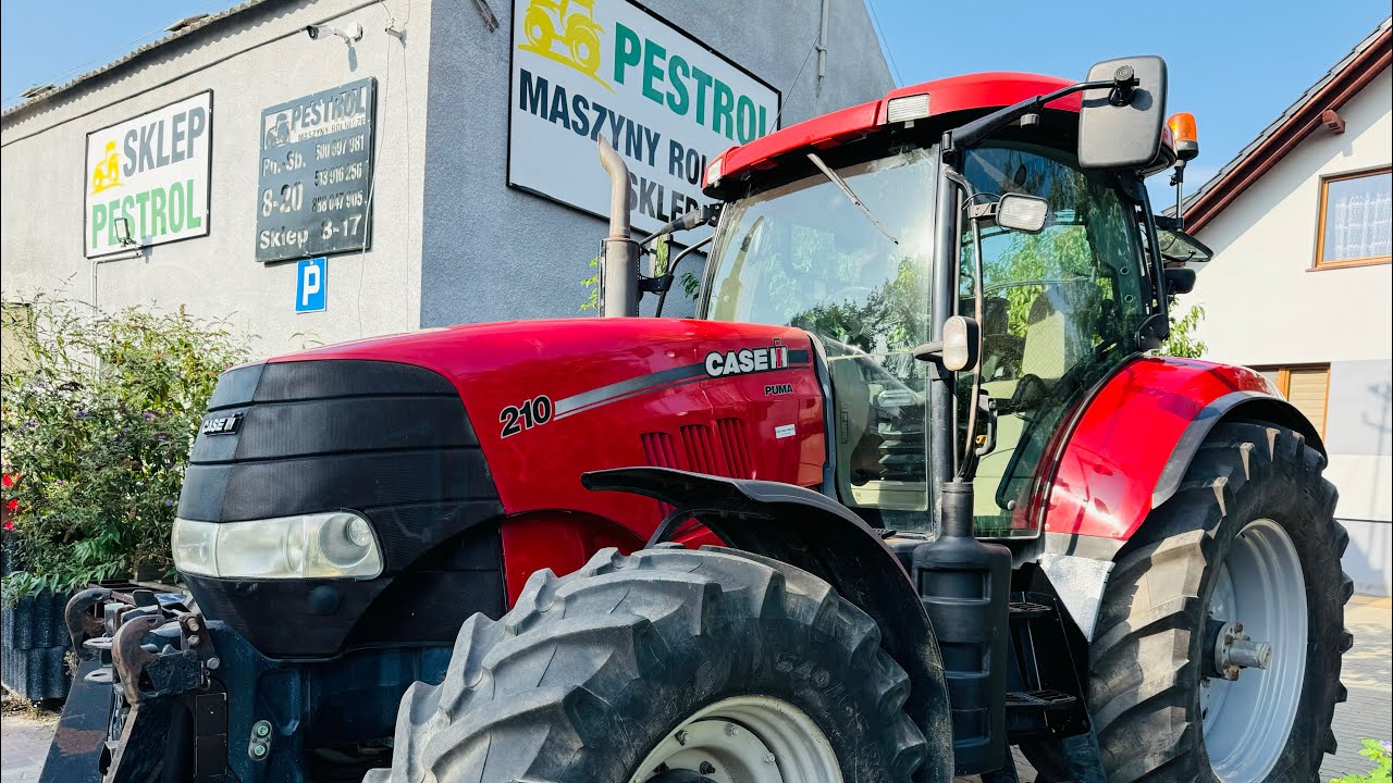 Case PUMA 210, 2010r, 243 km, PRZEDNI TUZ I WOM! Prezentacja/for sale/review *PESTROL*