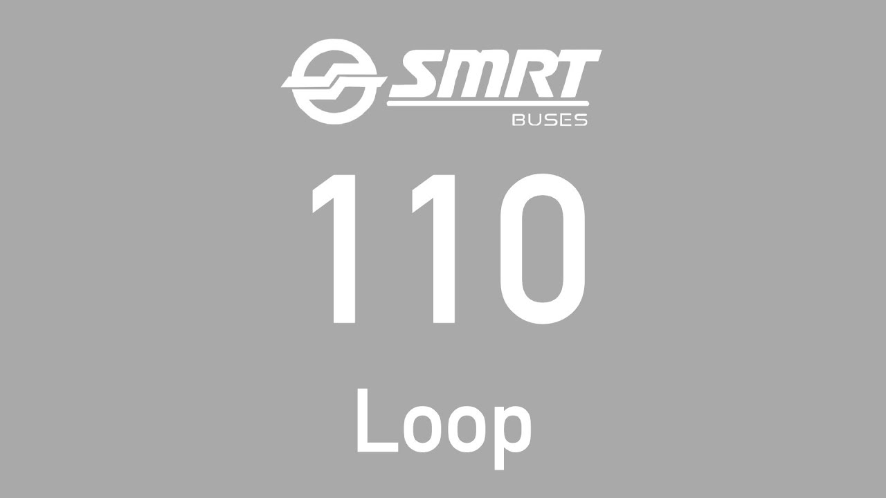 BLAST TO THE PAST 2017: SMRT Buses Trunk Bus Route 110 Hyperlapse