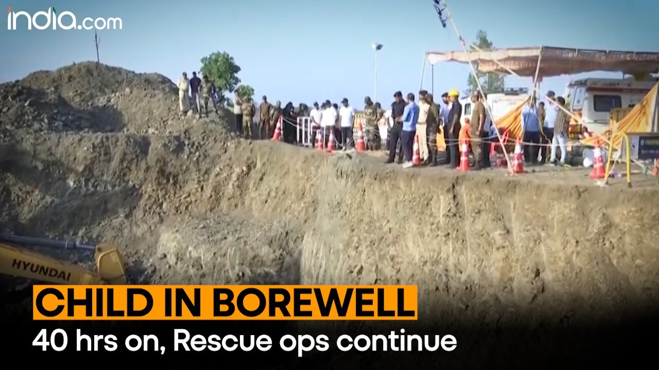 MP Child Falls In Borewell: Rescue ops still on