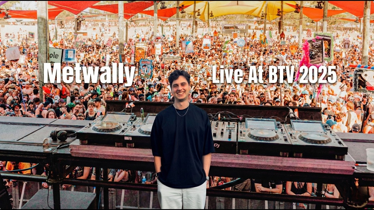 Tech House, Nu Disco & UKG Festival Mix | Metwally at BTV 2025 (Melbourne)