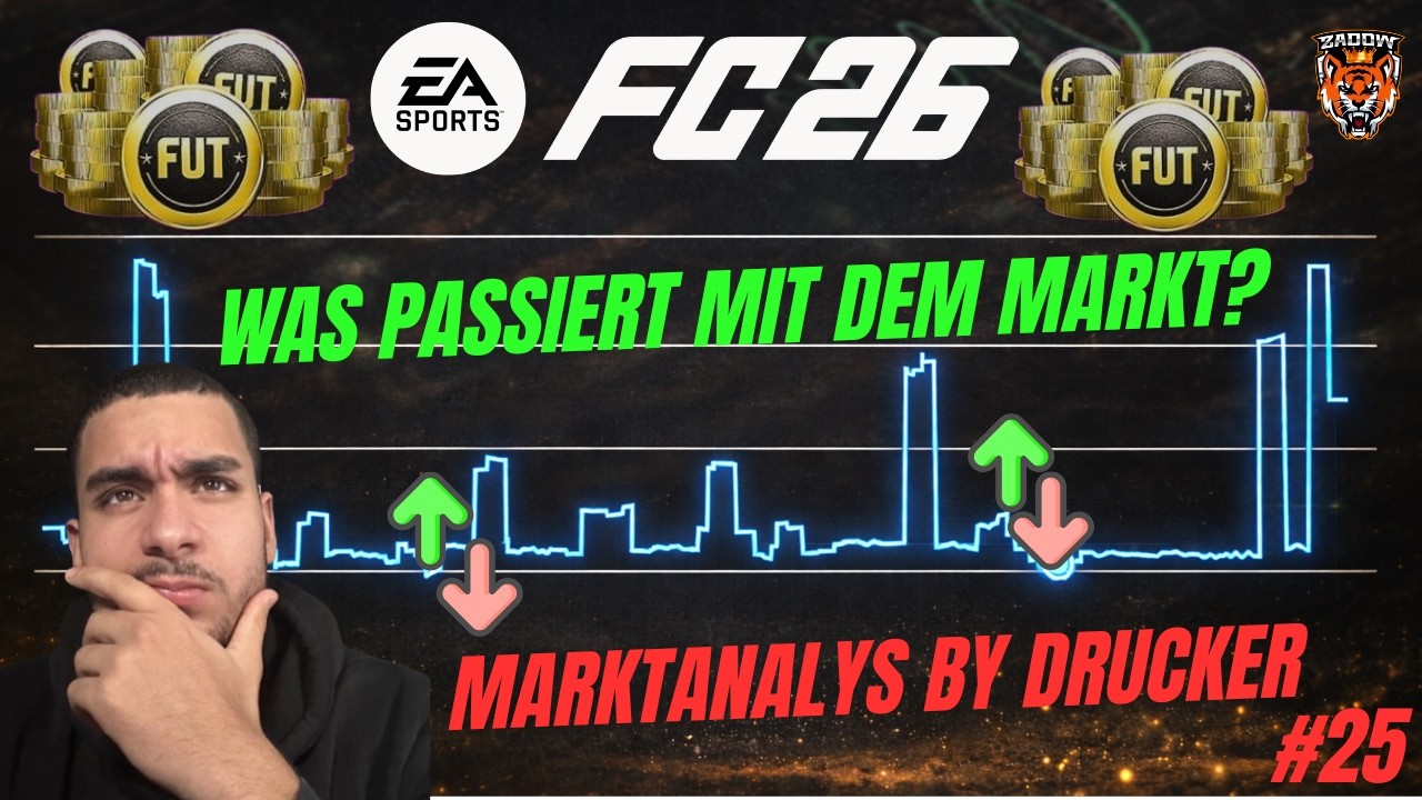 🤔📈📉MARKTANALYSE! WAS PASSIERT MIT DEM MARKT?🟢🔴| EAFC26 FOLGE 25