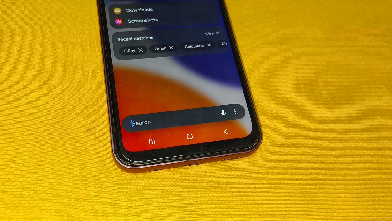 How to Remove Search Bar from Samsung One UI 7 Home Screen / Android 15