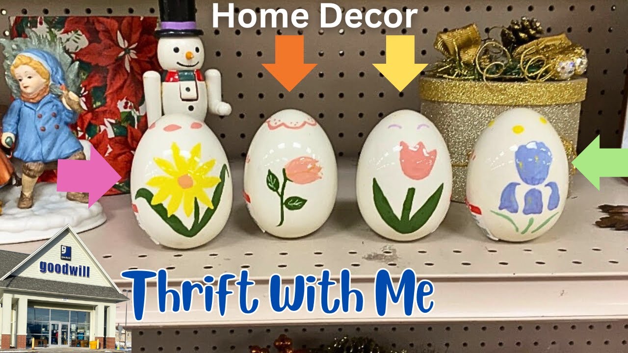 Good Day at Goodwill Thrifting Cozy Home Decor