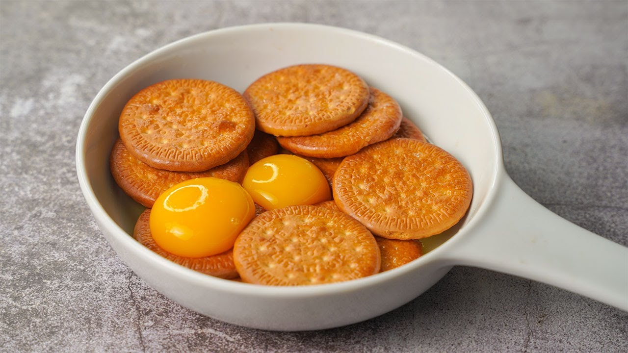 I Combined Eggs With Marie Biscuit And The Result is Incredible! Yummy