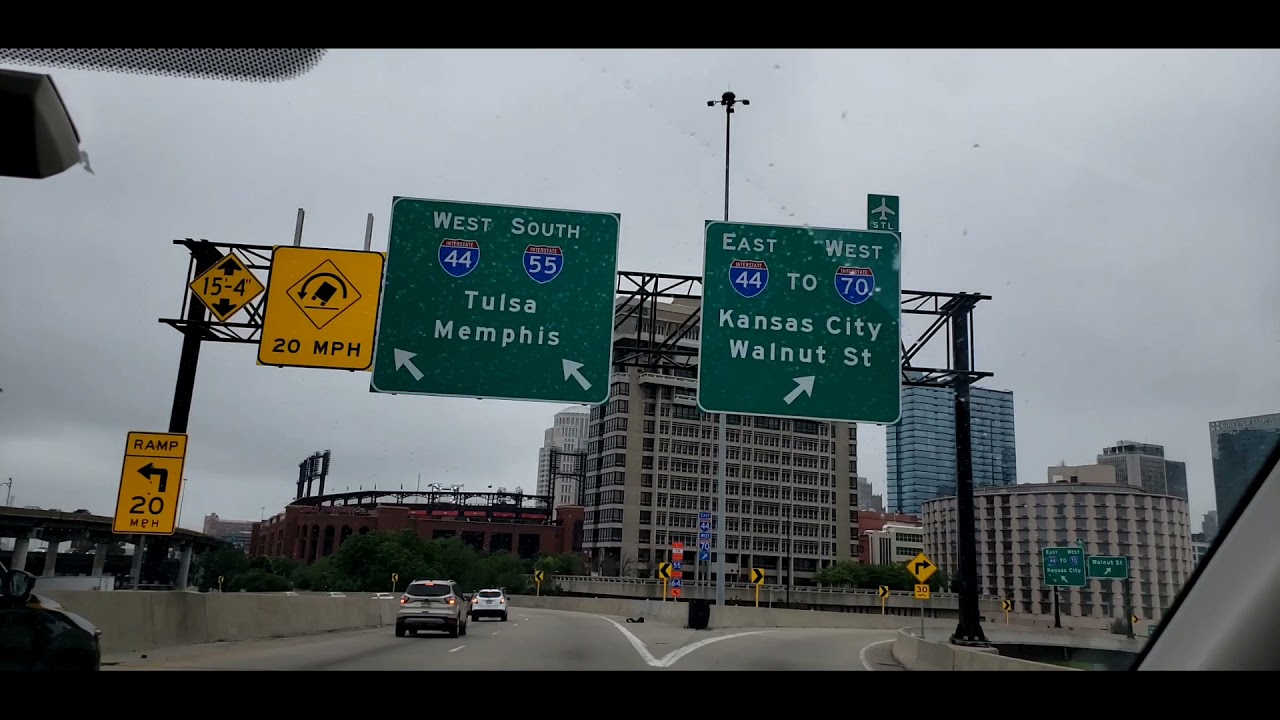 Driving Through St. Louis Mo