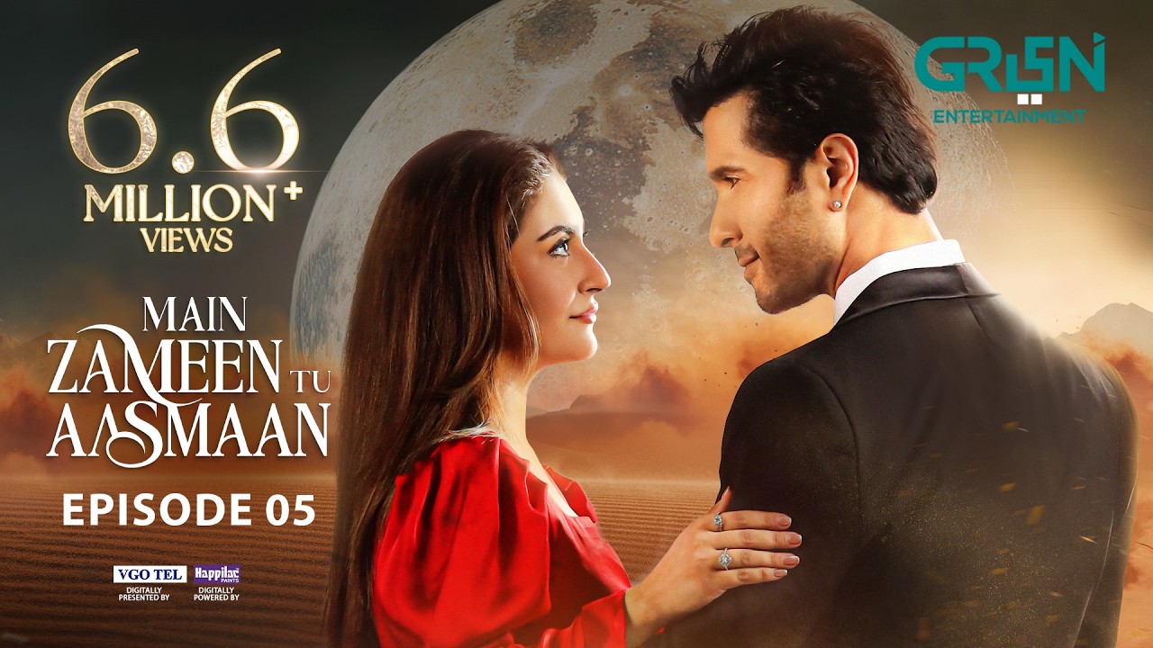 Main Zameen Tu Aasmaan Ep 05 (Subtitles) 10 Sep 25 | VGO TEL, Happilac | Feroze Khan - Hiba Bukhari