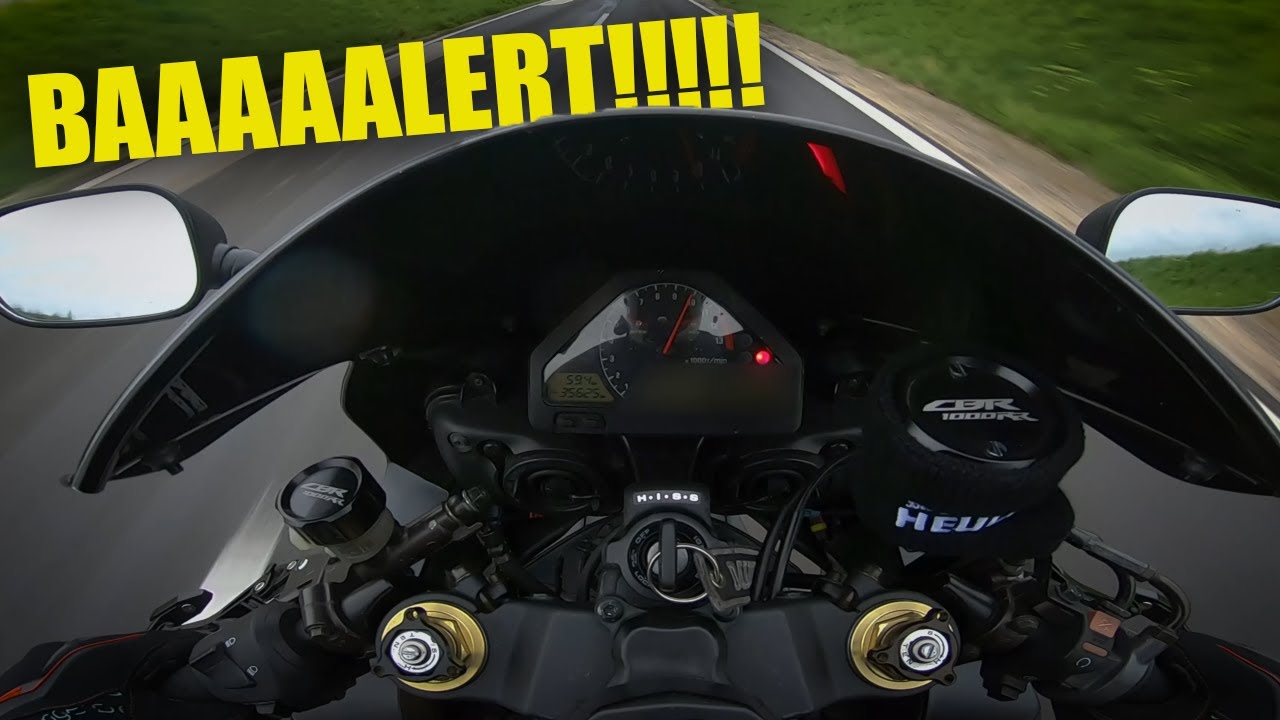 ERSTE Fahrt mit dem ARROW! 😍 Honda CBR1000RR Fireblade 🔥 Mit + Ohne DB-Killer