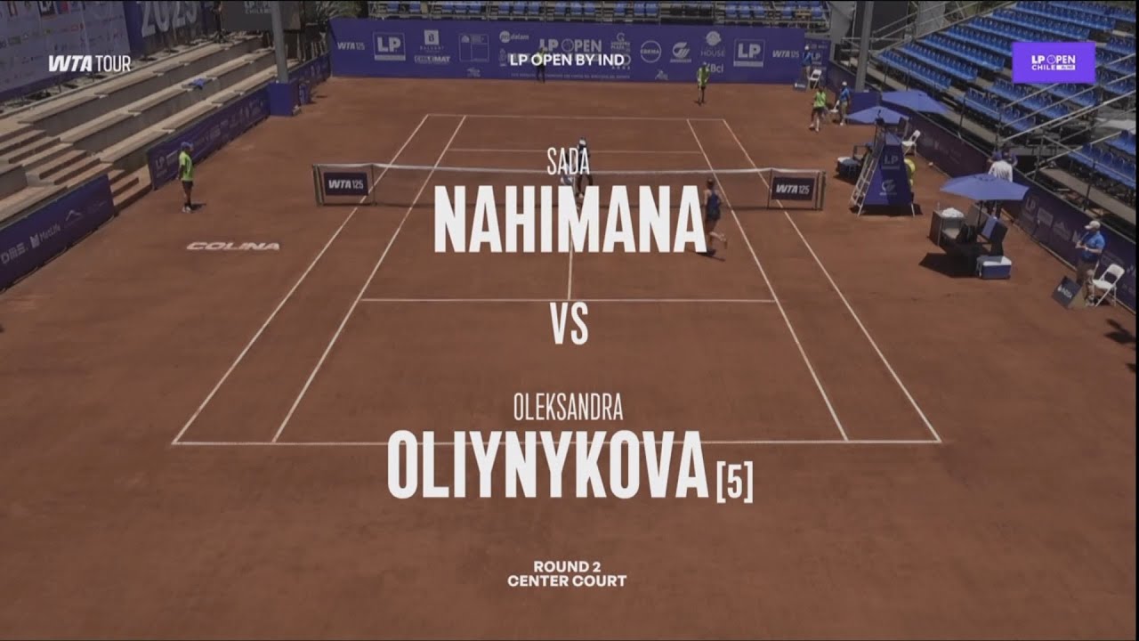 Sada Nahimana (BDI) vs  (5) Oleksandra Oliynykova (UKR) - Game, Set, Match