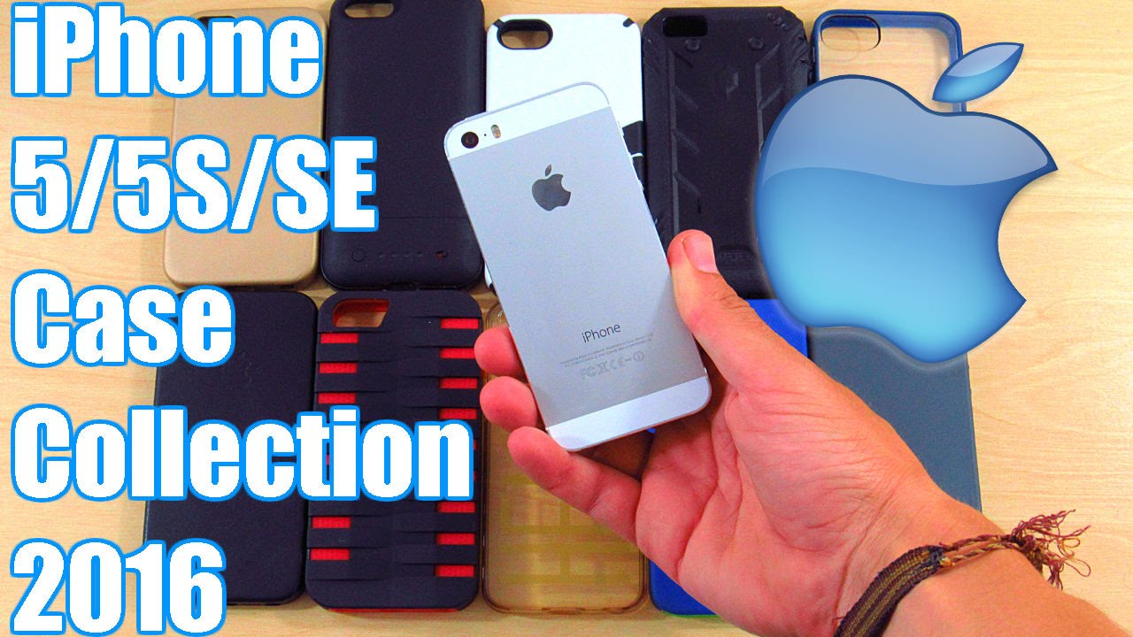 iPhone 5/5S/SE Case Collection 2016!