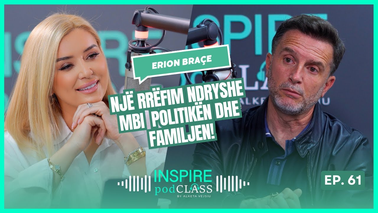 Erion Bra&ccedil;e, nj&euml; rr&euml;fim ndryshe mbi  politik&euml;n dhe familjen!