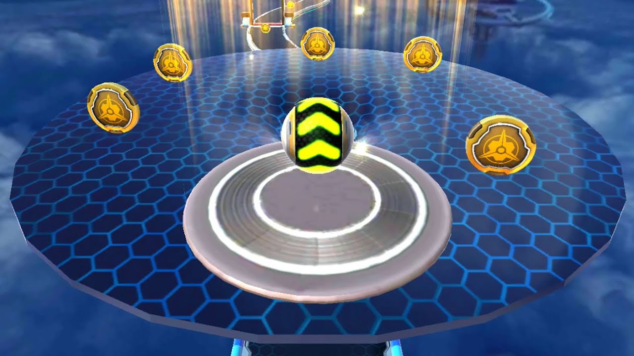 Space Rolling Balls Race Gameplay Speedrun Level 109