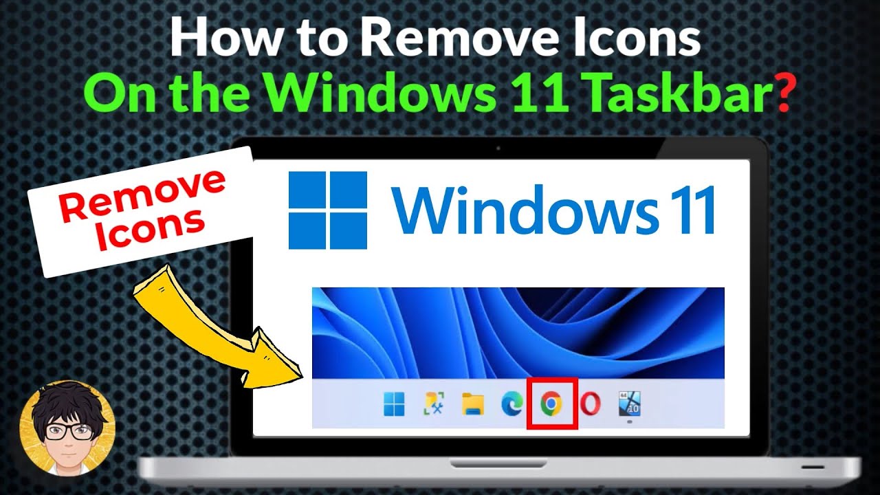 How to Remove Icons on the Windows 11 Taskbar