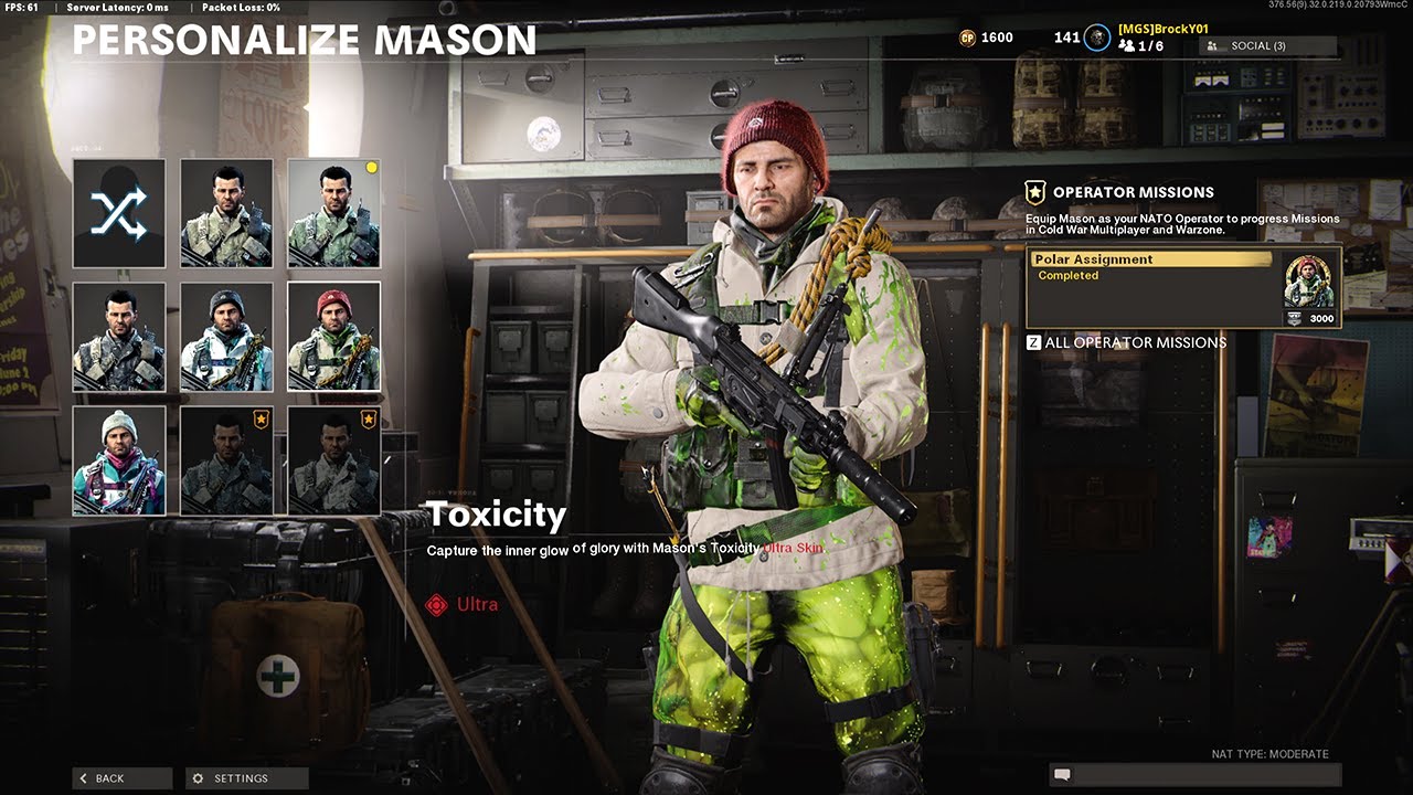 Multiplayer - Mason Operator Missions - Polar Assignment - Black Ops Cold War