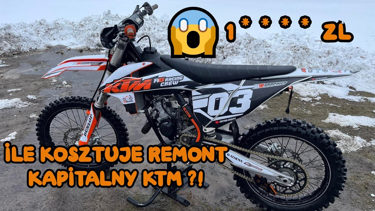 KOSZT UTRZYMANIA  CROSSA KTM 125 2T / WYNIKI KONKURSU / KONKURS